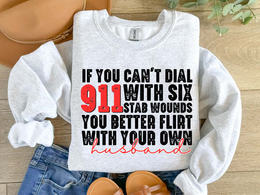 Call 911 - DTF Transfer